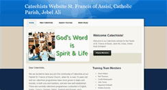 Desktop Screenshot of jebelalicatechists.com