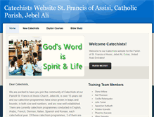 Tablet Screenshot of jebelalicatechists.com